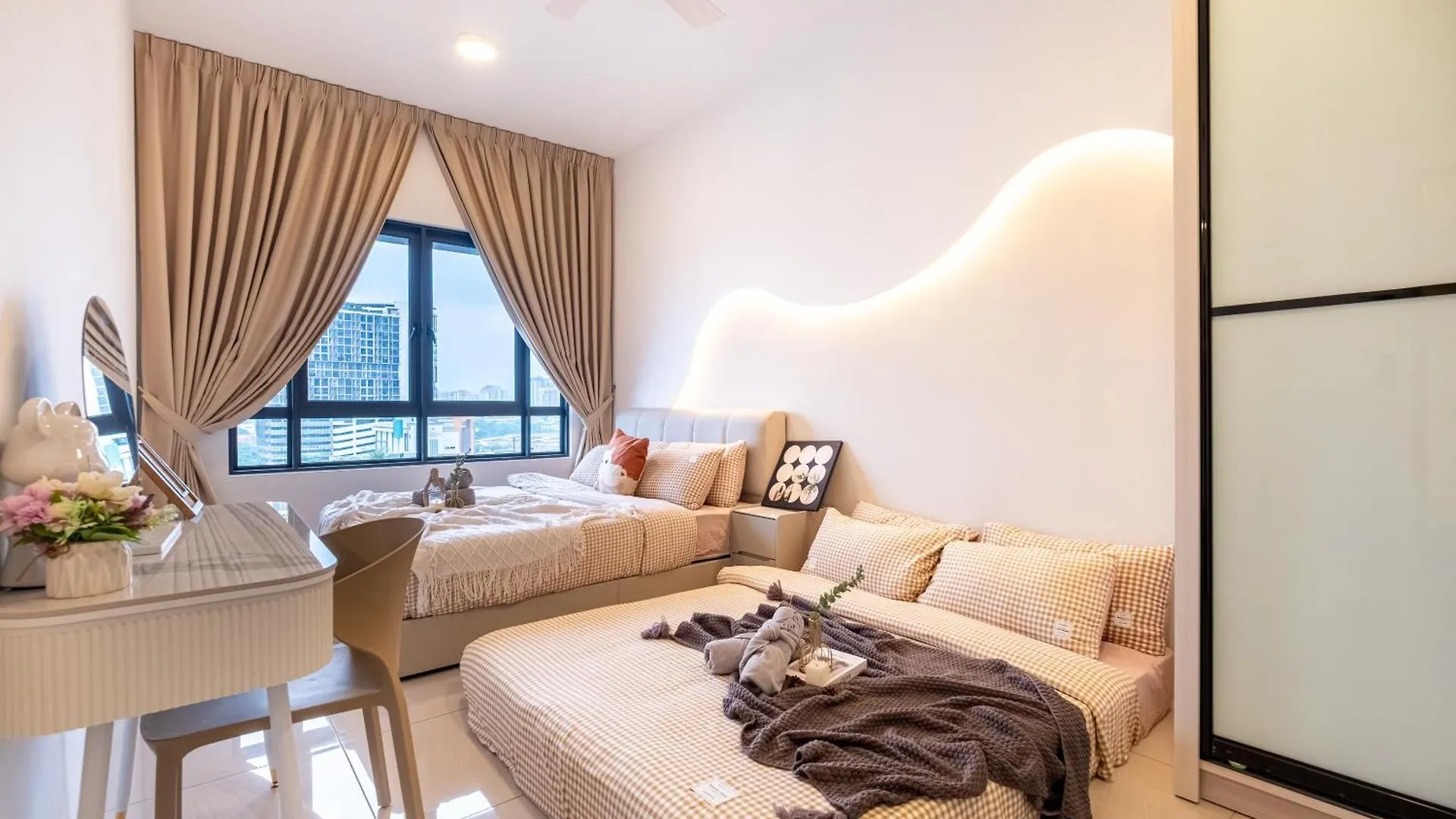 Lägenhet Kids Friendly Homestay At Riana Dutamas Kuala Lumpur