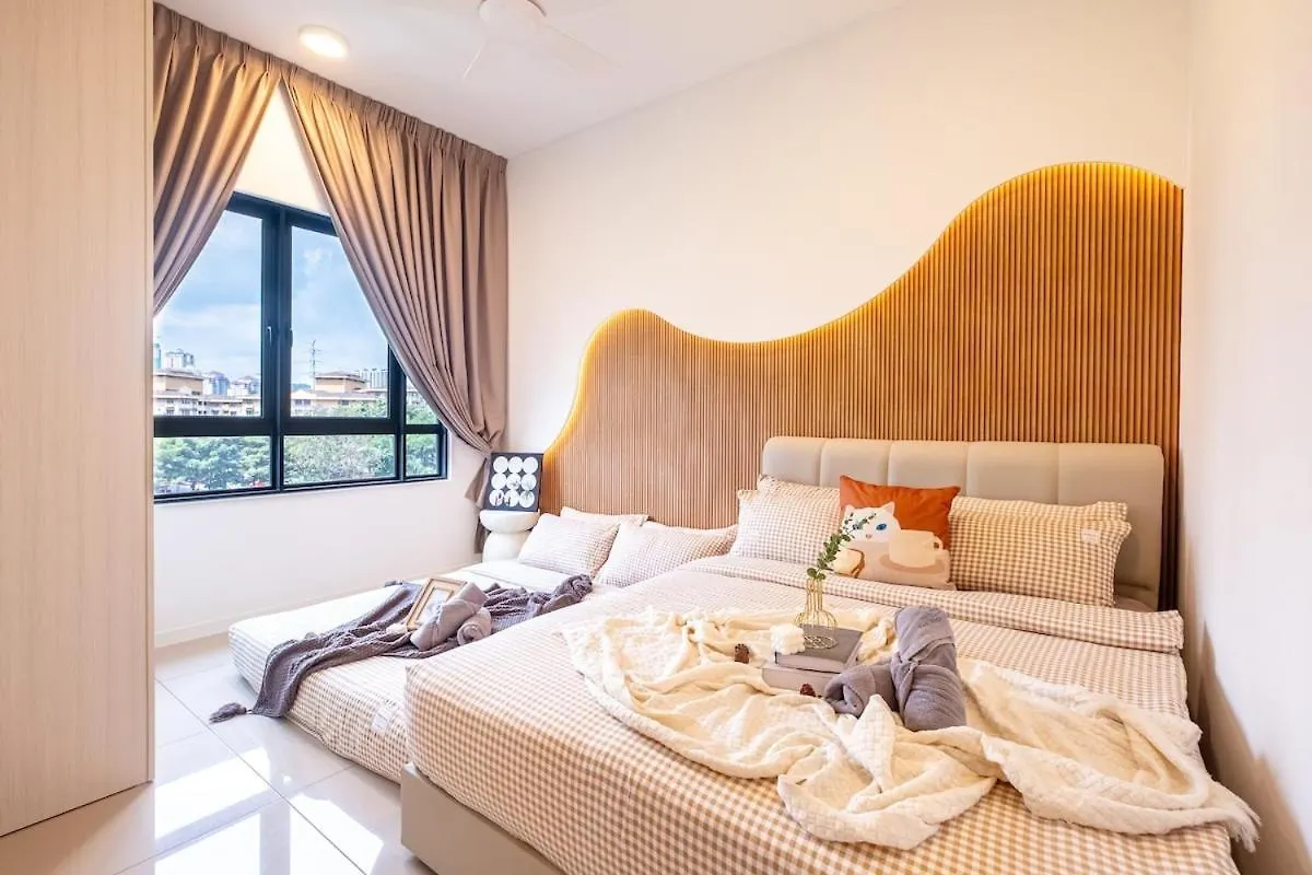 Kids Friendly Homestay At Riana Dutamas Kuala Lumpur Lägenhet